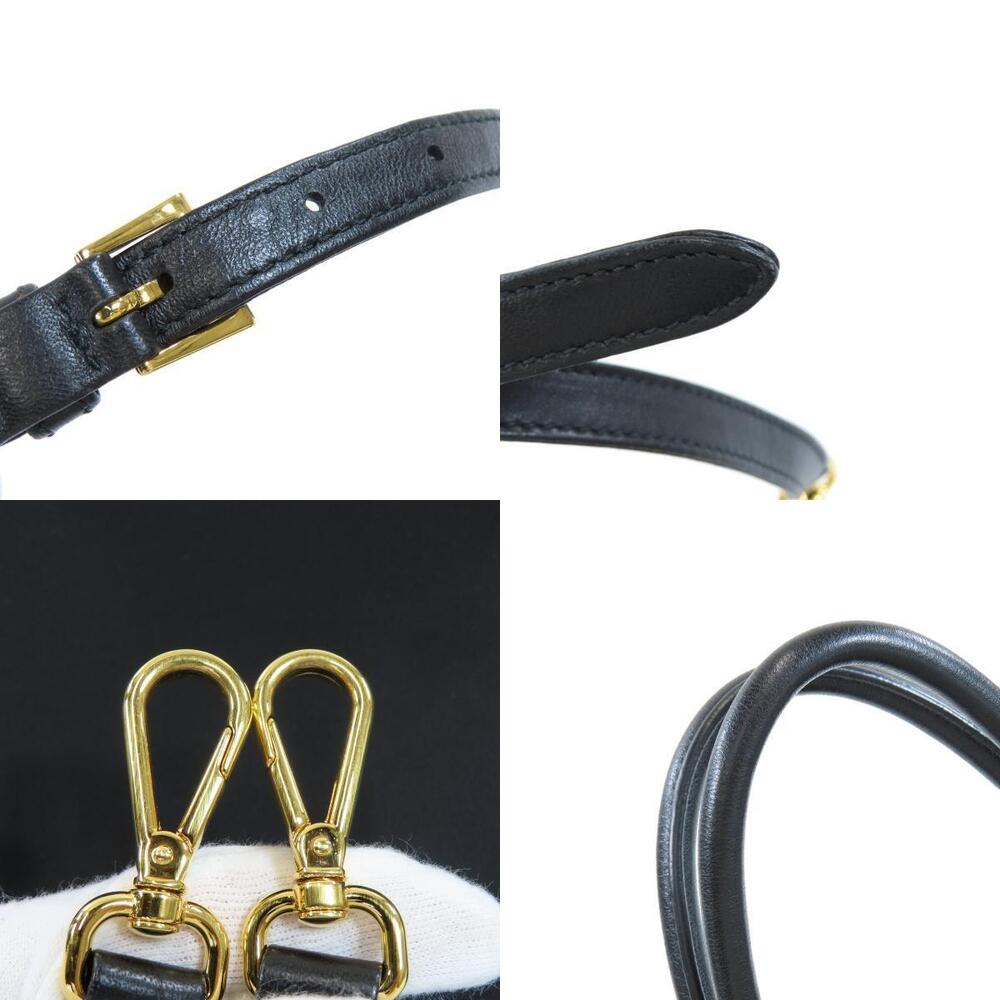 Prada 2way handbag black leather - Picture 9 of 11